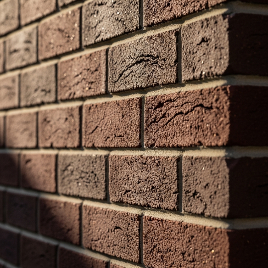 brick wall masonry detail for exterior construction